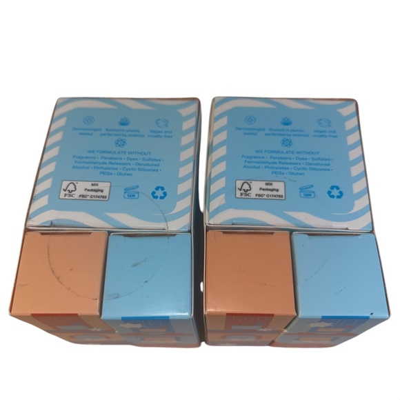 Lot of 2 New Bubble Skincare Tone and Twinkle Frosty Faces Holiday Gift Set - Picture 5 of 10